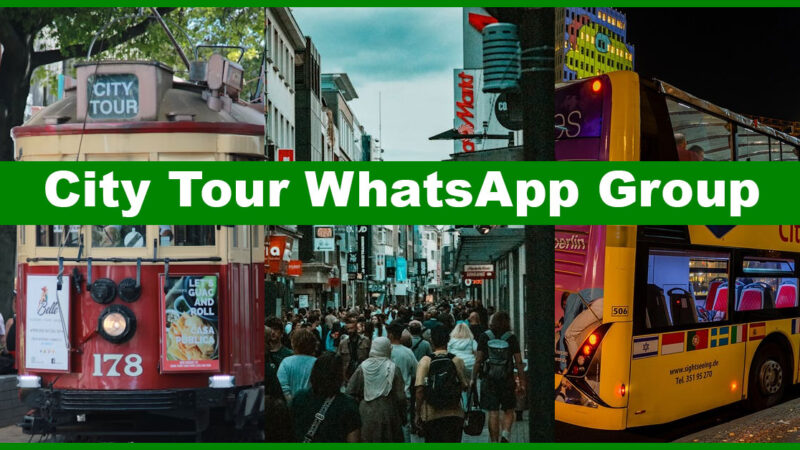 Best City Tour WhatsApp Group Links to Discover