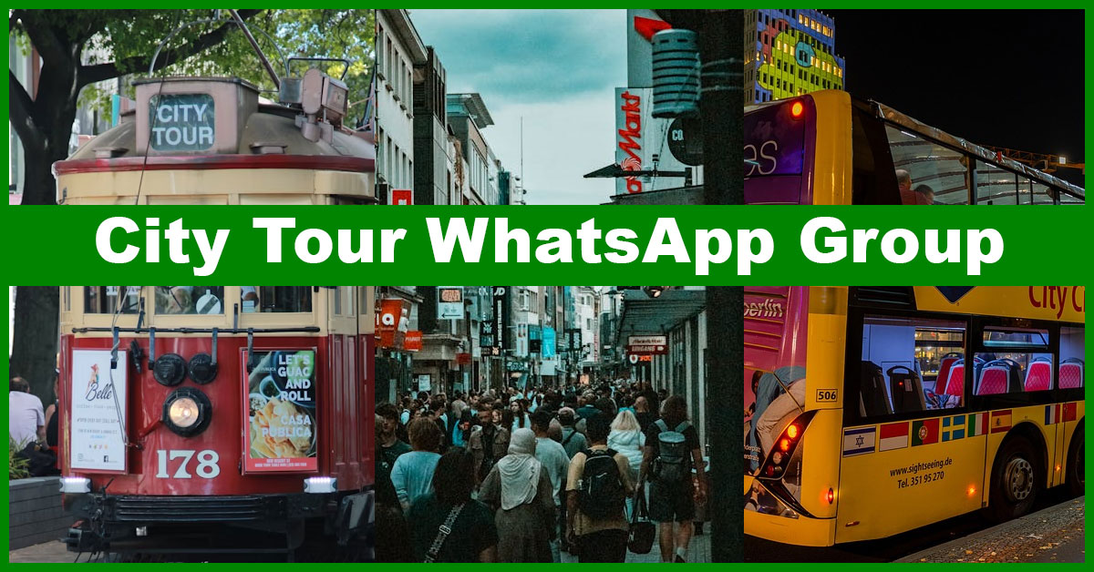 Best City Tour WhatsApp Group Links to Discover