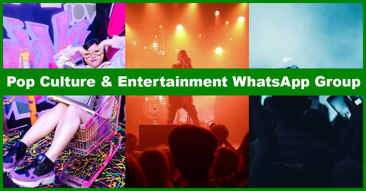 Engaging Pop Culture and Entertainment WhatsApp Group Links to Explore