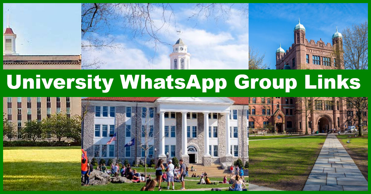 Join the Ultimate University WhatsApp Group Links