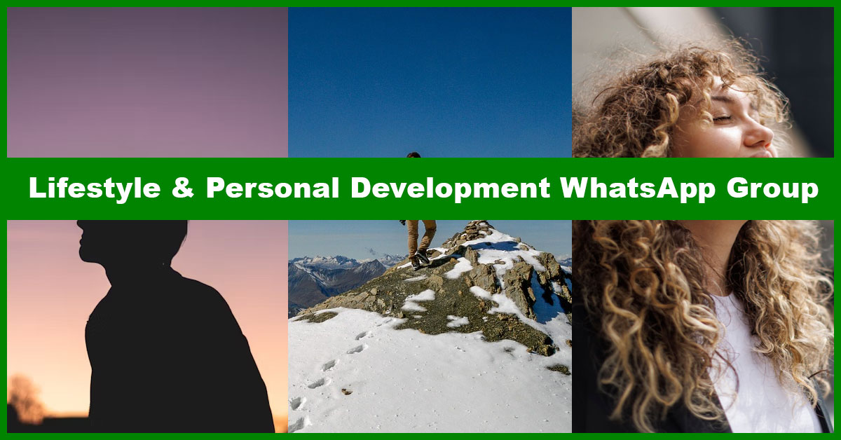 Top Active Lifestyle and Personal Development WhatsApp Group Links to Explore