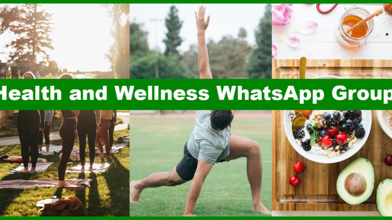 Top Health and Wellness WhatsApp Group Links to Join